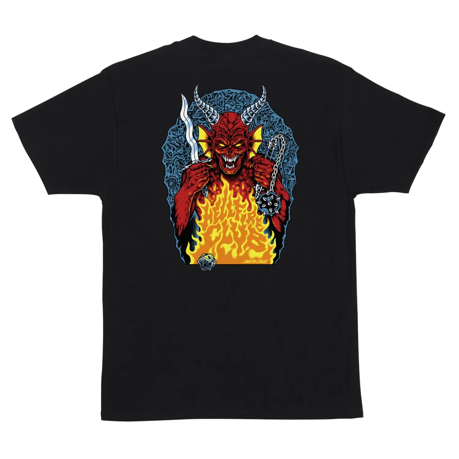 STRANGER THINGS HELLFIRE PIT TEE