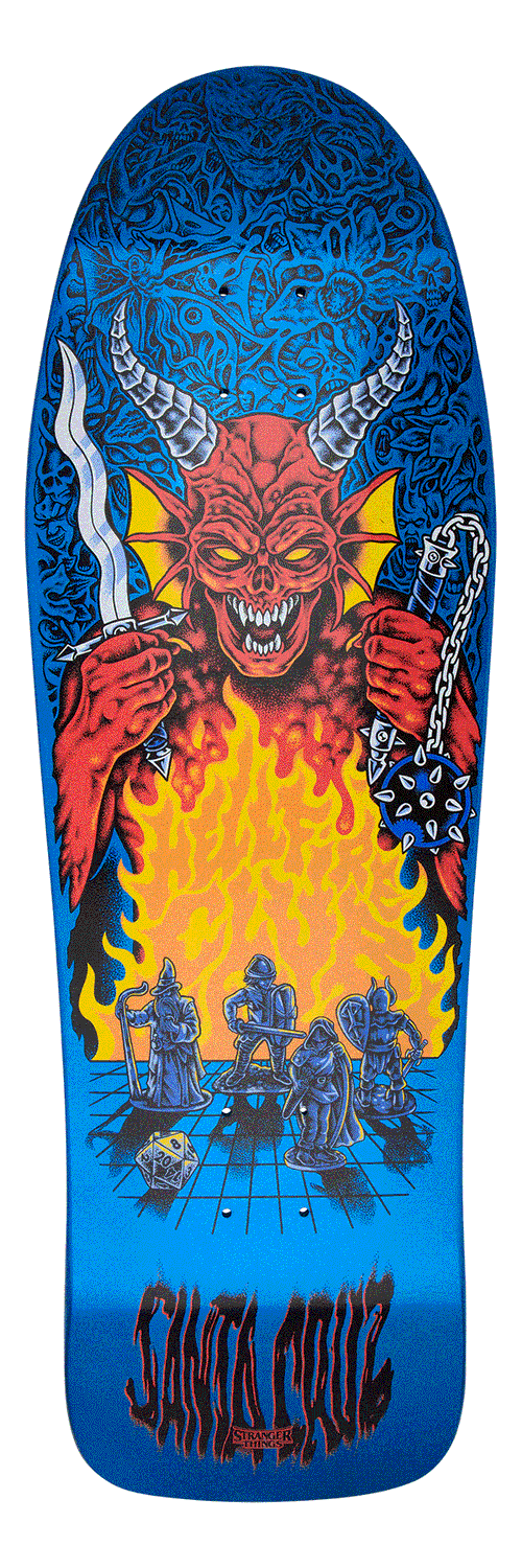 STRANGER THINGS KNOX HELLFIRE10.07&quot; DECK
