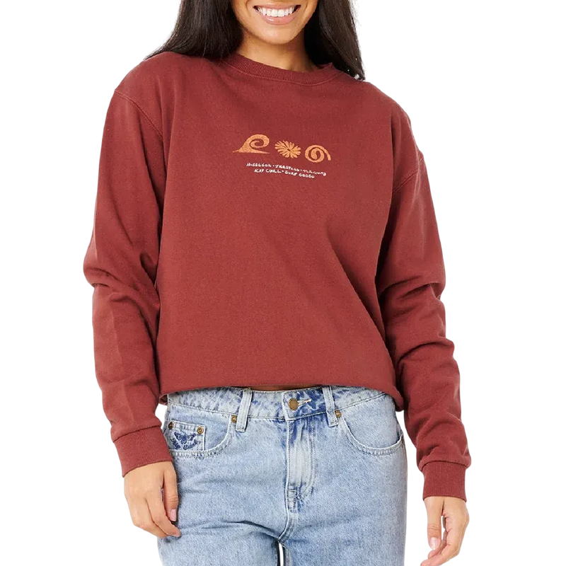 SUNSET SURF RELAXED CREW