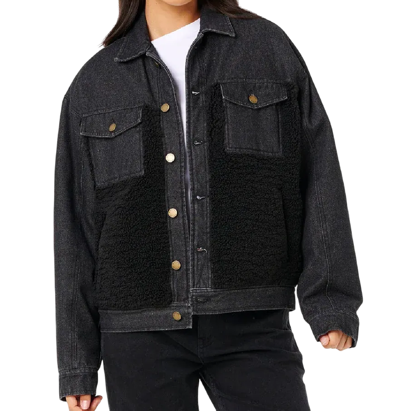CRUISIN SHERPA DENIM JACKET