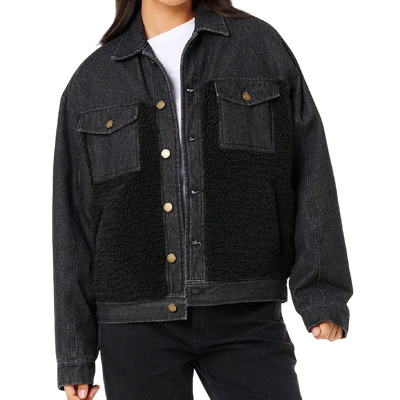CRUISIN SHERPA DENIM JACKET