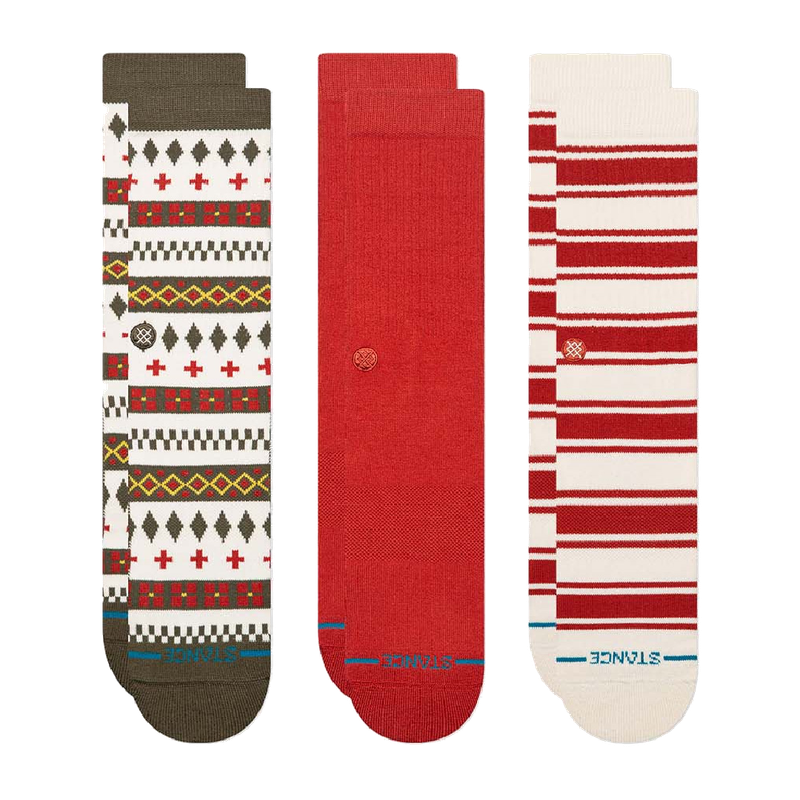 CABIN DAYS CREW SOCKS 3 PACK
