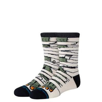 KIDS MUMMY MADNESS CREW SOCKS