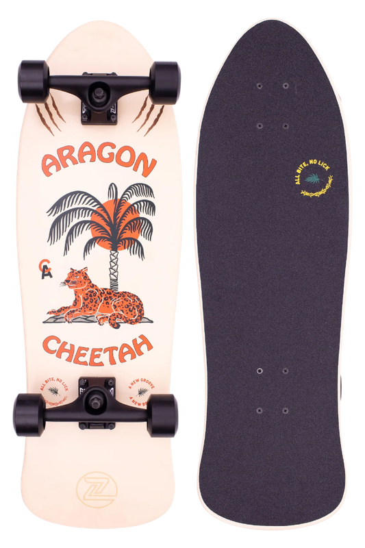 ARAGON CHEETAH 80&#39;s FROG 31&quot; CRUISER SKATEBOARD