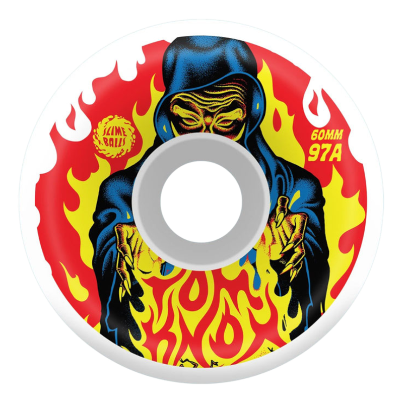 TOM KNOX REISSUE VOMITS WHEELS 60MM / 97A WHITE