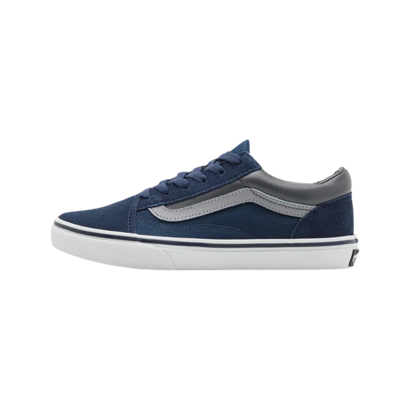 KIDS OLD SKOOL NAVY/GREY TONAL BLOCK