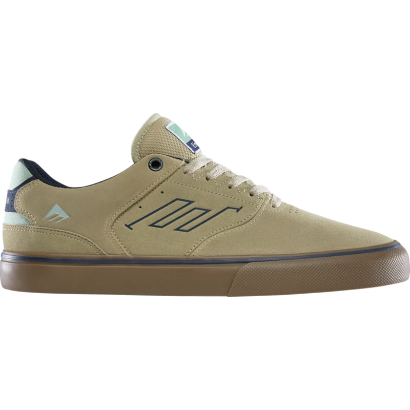 THE LOW VULC TAN/BLUE/GREEN
