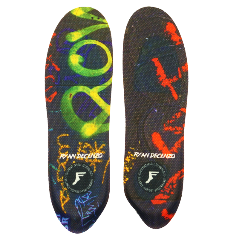 KINGFOAM ELITE HI ACTION SPORTS GEL FP INSOLES RYAN DECENZO