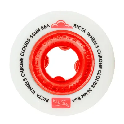 RICTA CHROME CLOUDS RED 56MM / 86A