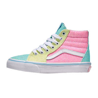 KIDS SK8-HI PASTEL GLITTER