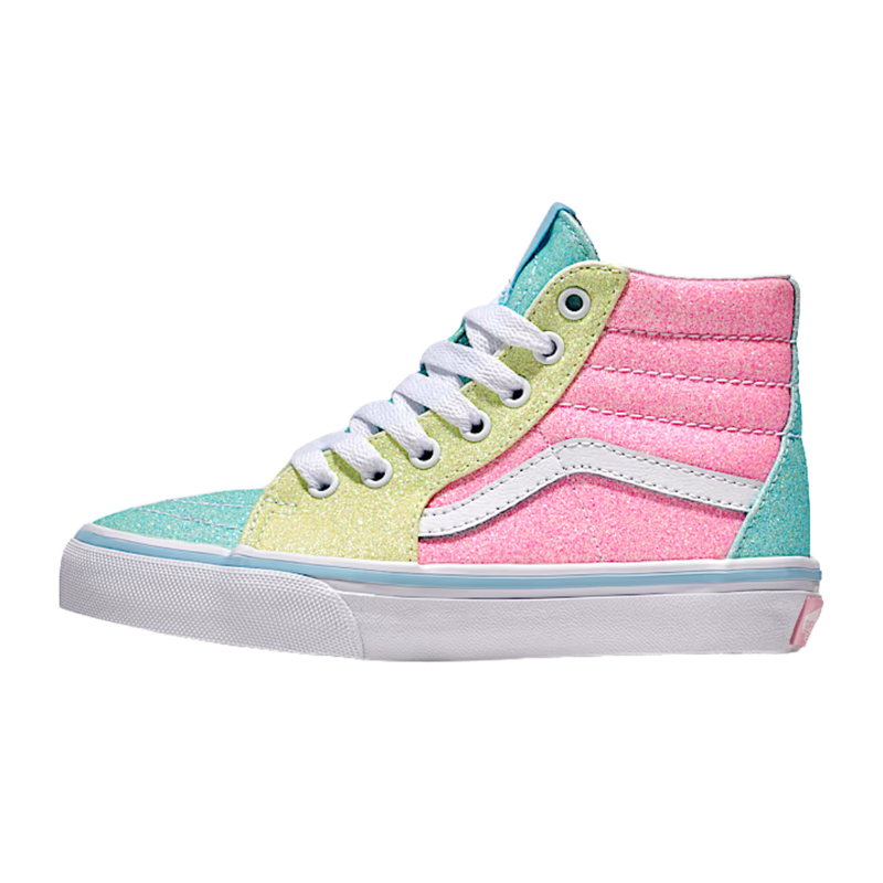 KIDS SK8-HI PASTEL GLITTER