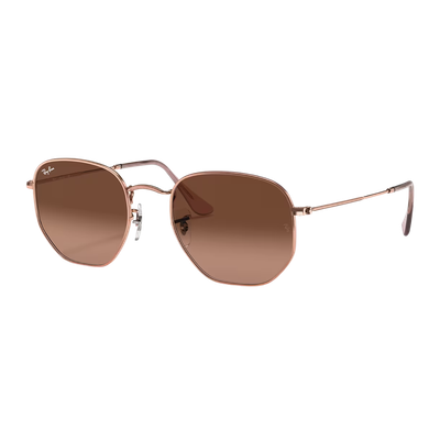 HEXAGONAL COPPER/PINK GRADIENT BROWN