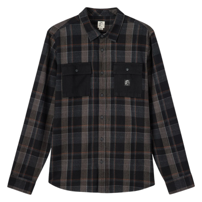 OG CLASHED FLANNEL LS SHIRT