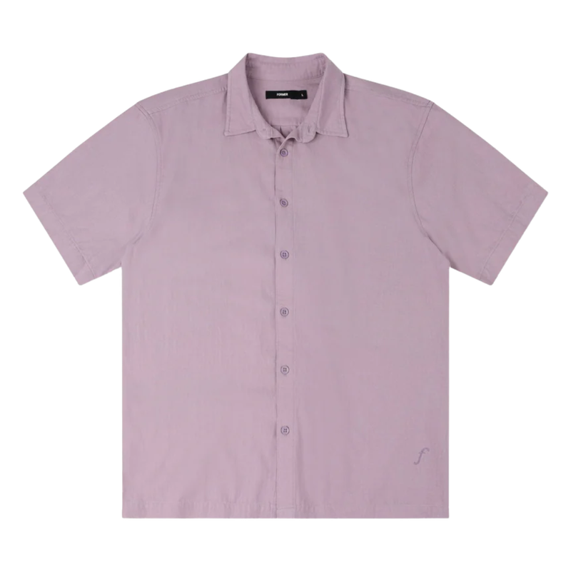 VIVIAN HERRINGBONE SS SHIRT