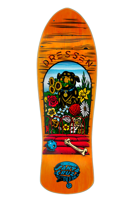 DRESSEN PUP REISSUE. 9.5" DECK