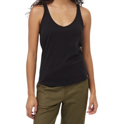 WOMENS TREEBLEND DEEP V TANK