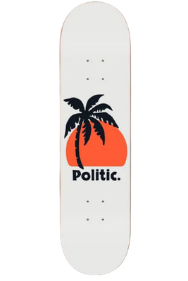 PALM TREE POLITIC DECK 8"