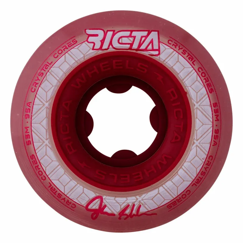 SHANAHAN CRYSTAL CORES CLEAR METAL RED 53MM / 95A