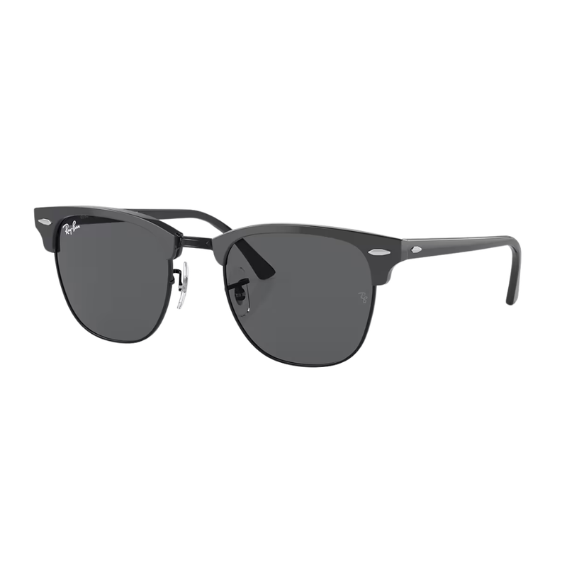 CLUBMASTER GREY ON BLACK/DARK GREY