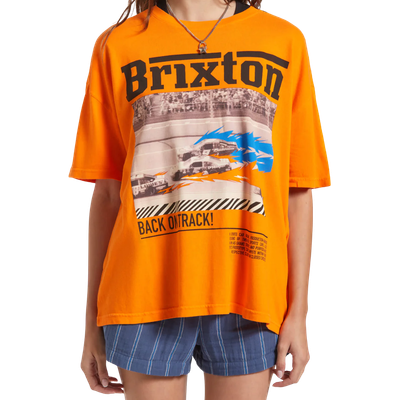 BACK ON TRACK OVERSIZED BF T-SHIRT