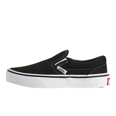 KIDS CLASSIC SLIPON BLACK/TRUE WHITE