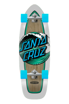 CARVER WAVE DOT CUT BACK 9.75" SURF SKATE