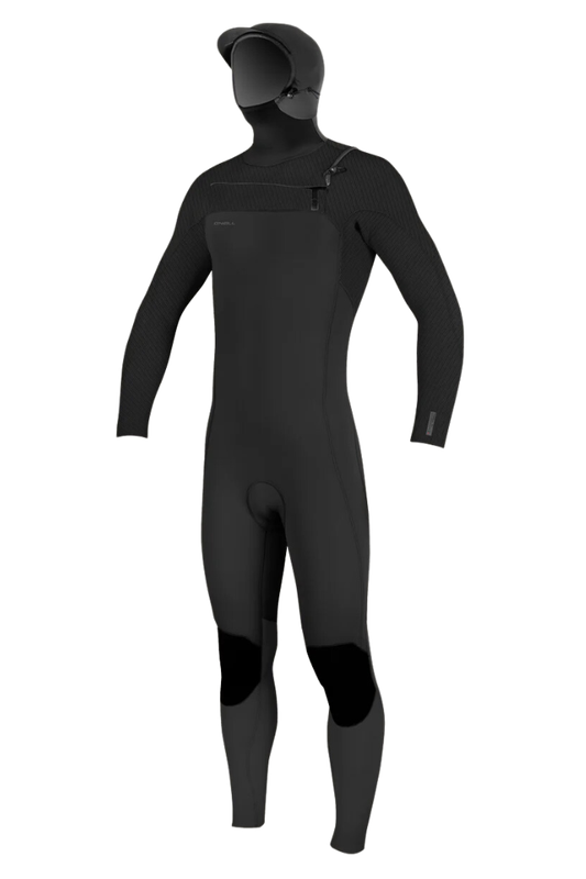 HYPERFREAK 4/3+ CHEST ZIP HOODED WETSUIT (MENS)
