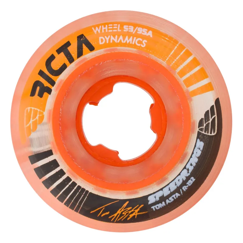 ASTA SPEEDRINGS CLEAR ORANGE SLIM 53MM / 95A