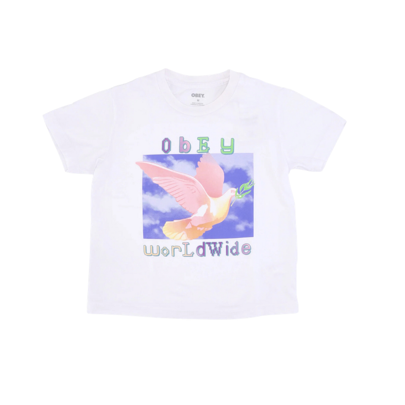 WOMENS DOVE OF PEACE TEE