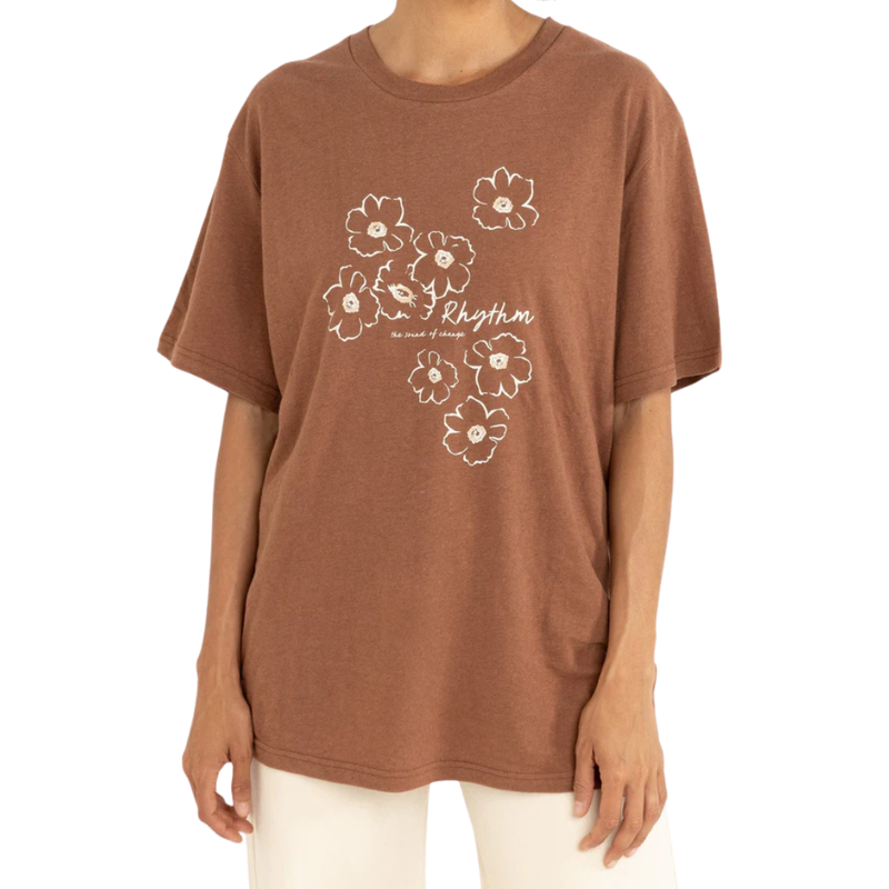 LULU FLORAL OVERSIZED TEE