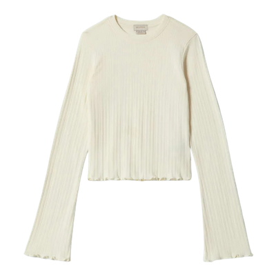 DOLLY SLIM KNIT T-SHIRT