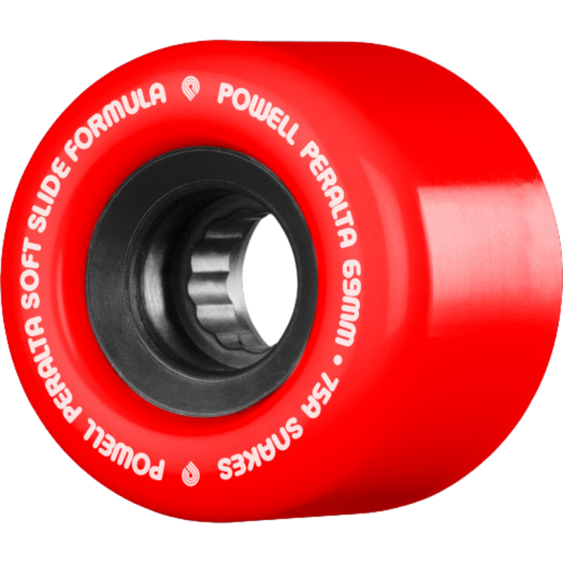 SNAKES SOFT SLIDE RED 69MM / 75A