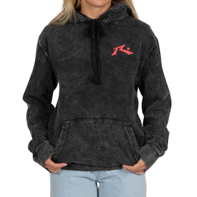 STAMPED HOODED FLEECE