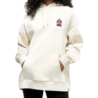 WOMENS EMERALD EDGE OVERSIZED HOODIE