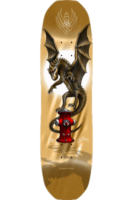 ANDERSON HYDRANT FLIGHT GOLD FOIL 8.4" DECK