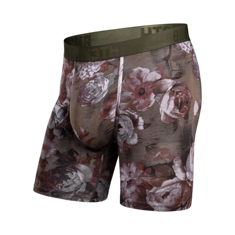 CLASSIC ICON BOXER BRIEF PT VINTAGE ROSE - HEATHER DUFFLE