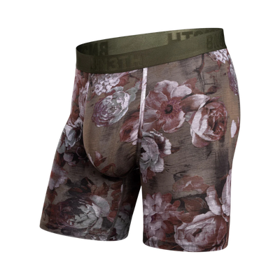 CLASSIC ICON BOXER BRIEF PT VINTAGE ROSE - HEATHER DUFFLE