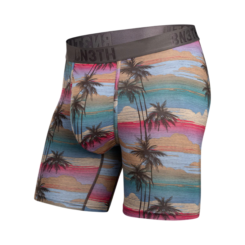 CLASSIC ICON BOXER BRIEF PT PALM TREE HORIZON - HEATHER