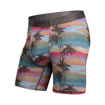 CLASSIC ICON BOXER BRIEF PT PALM TREE HORIZON - HEATHER