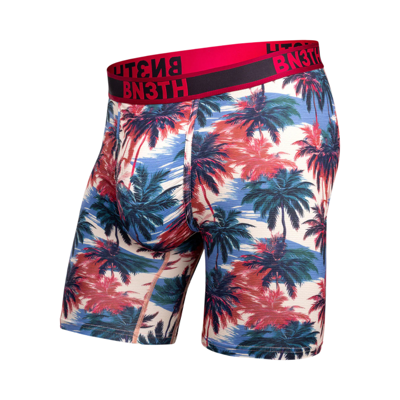 PRO FLEX MAX BOXER BRIEF ELECTRIC PALM - HEATHER SAND