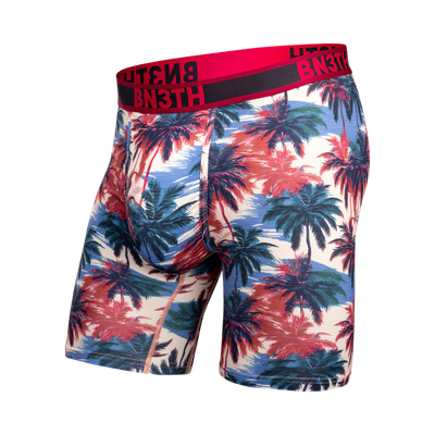 PRO FLEX MAX BOXER BRIEF ELECTRIC PALM - HEATHER SAND