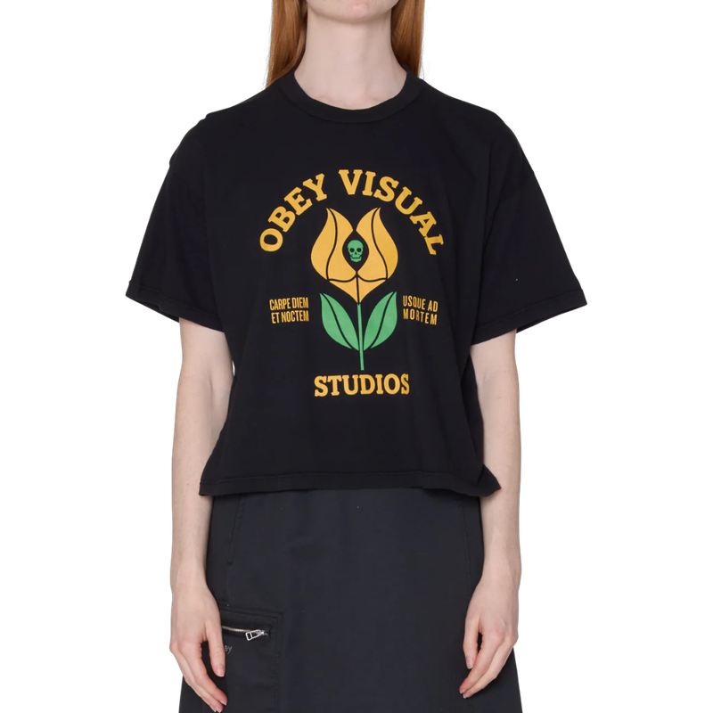 CARPE DIEM FLOWER TEE PIGMENT