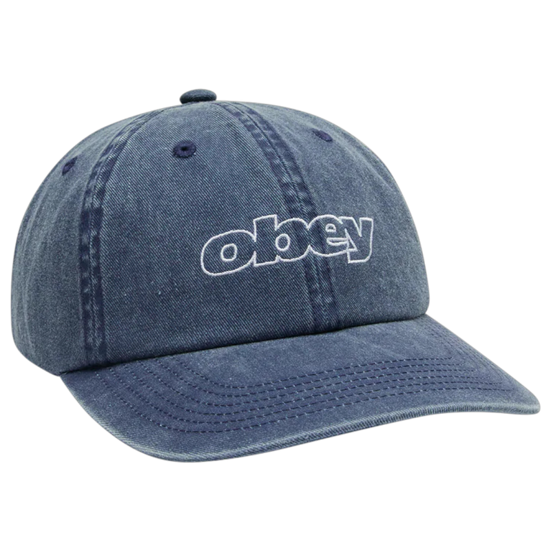 PIGMENT OBEY SLANTED STRAPBACK HAT