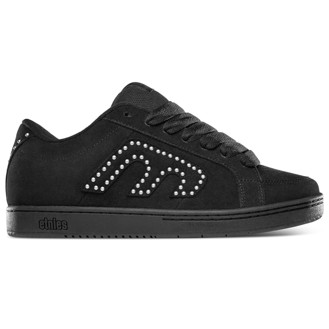 KINGPIN SHOE BLACK/BLACK/SILVER