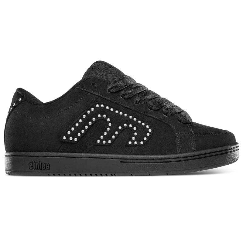 KINGPIN SHOE BLACK/BLACK/SILVER