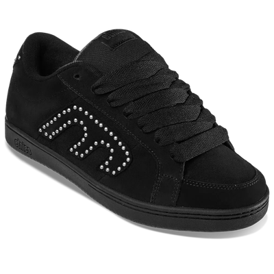 KINGPIN SHOE BLACK/BLACK/SILVER