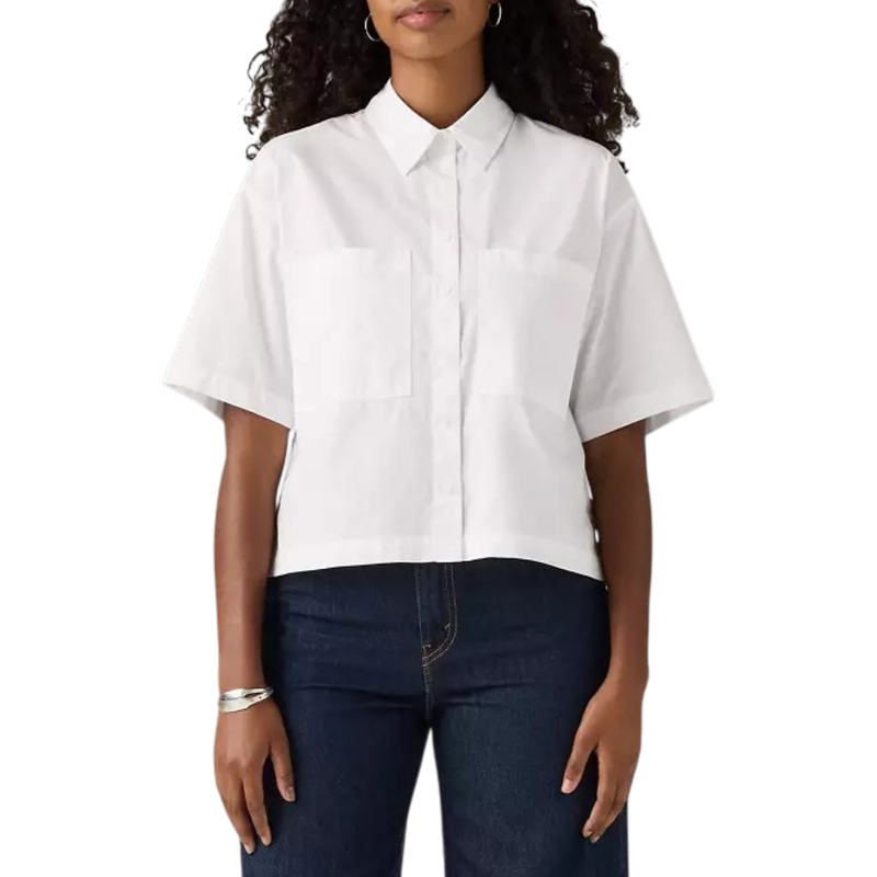 HARLIE SS CROP SHIRT