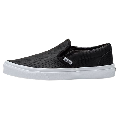 CLASSIC SLIP PERF LEATHER BLACK