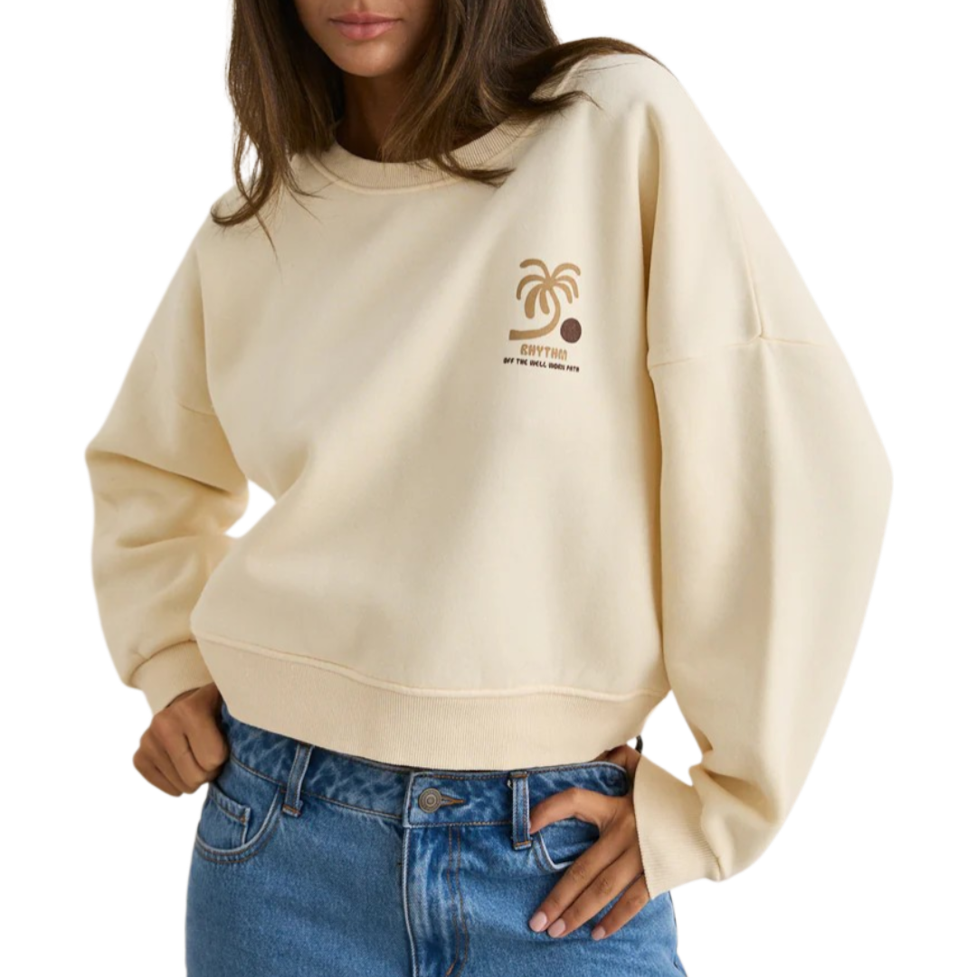 PALM SLOUCHY CREW FLC