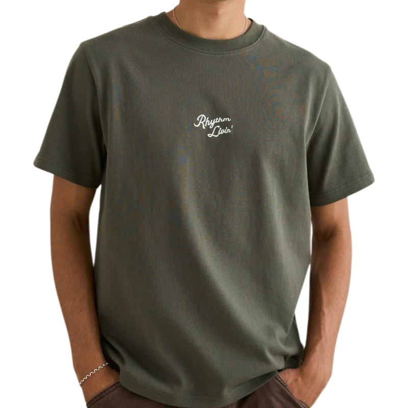 HEAVY VINTAGE EMB SS TEE